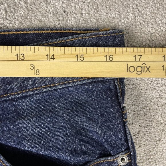 UK Style by French Connection Jeans Mens Size 33x30 Straight Leg Dark Wash Denim - Picture 11 of 15